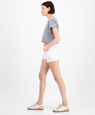 Women's Mid-Rise Cut-Off Denim Shorts