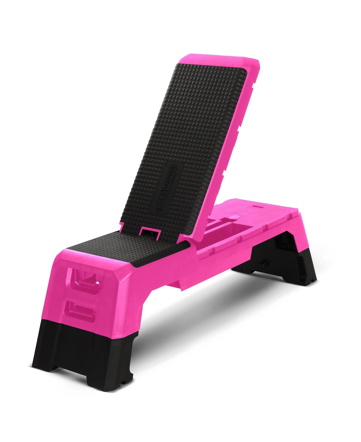 Multifunctional Fitness Aerobic Deck with Storage Compartment, Pink