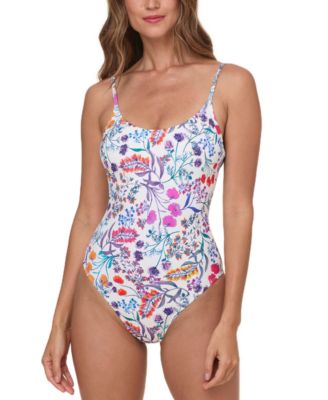 Andie - Women's Amalfi Striped Scoop-Neck One-Piece Swimsuit