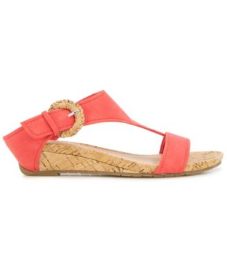 Women's Great Buckle Wedge Sandals