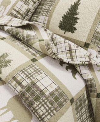 Rustic Lodge All-Season 3 Pc Quilt Set