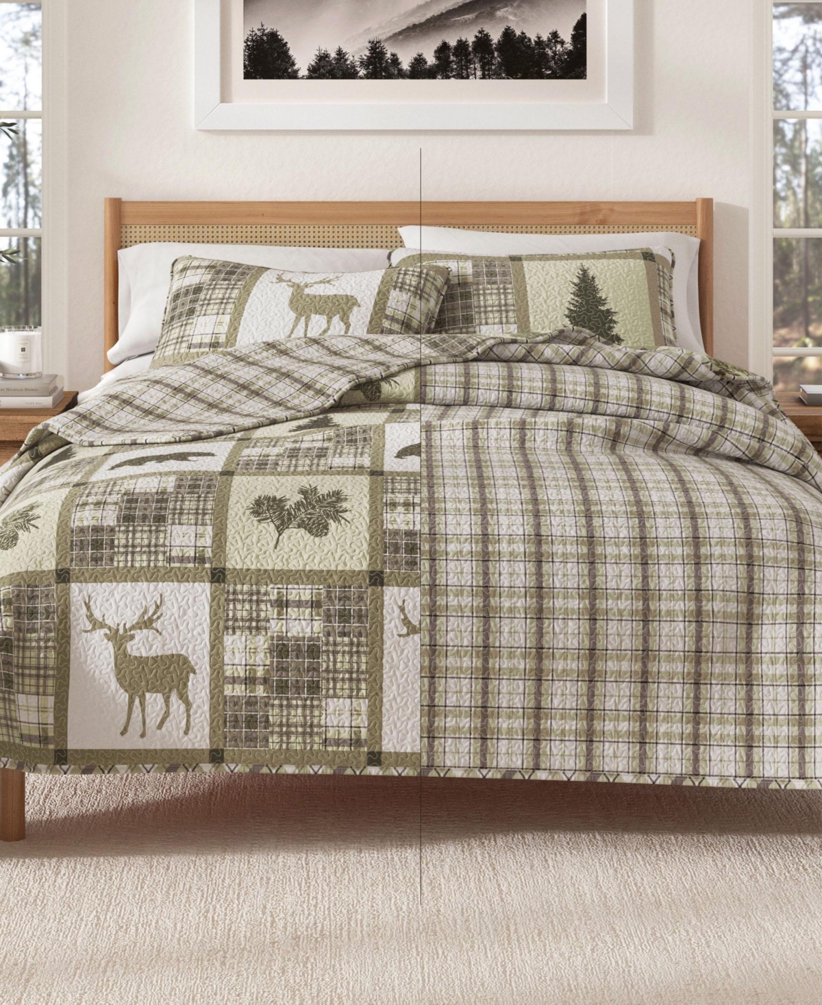 Linery & Co. Rustic Lodge All-Season Quilt Set