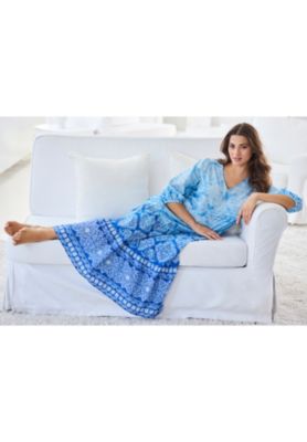 Plus Size Dreams and Co. Tiered Peasant Lounger