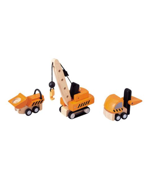 Детские игрушки PlanToys Construction Vehicles