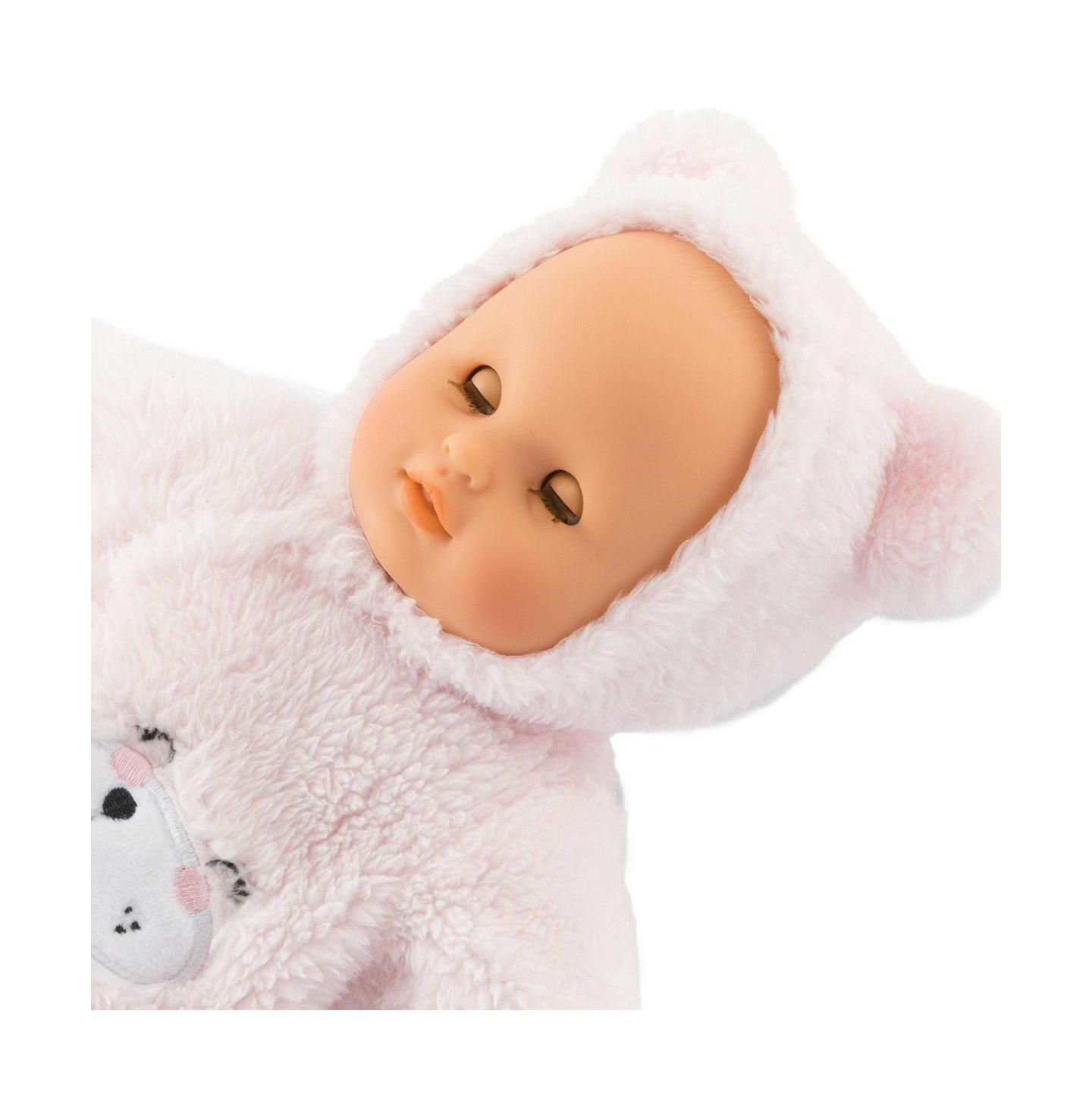 Детская кукла Corolle Bebe Calin Teddy Bear 12" Doll, цвет: Розовый — фото 6