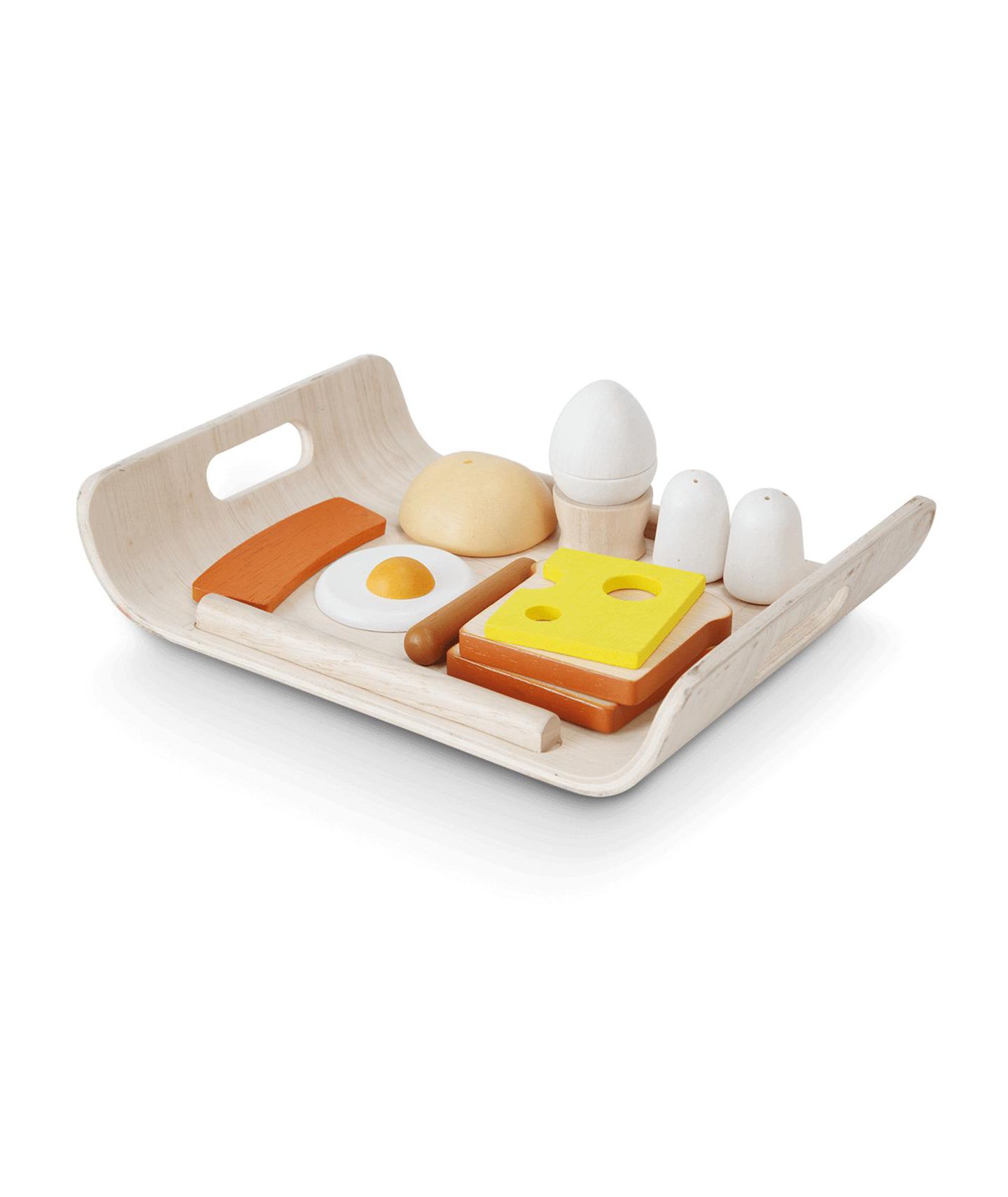 Детские игрушки PlanToys Breakfast Wood 10-Piece Set, Ages 2+ — фото 1