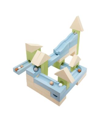 Kaplan Early Learning Ramp and Roll Discovery Blocks - 48 Pieces