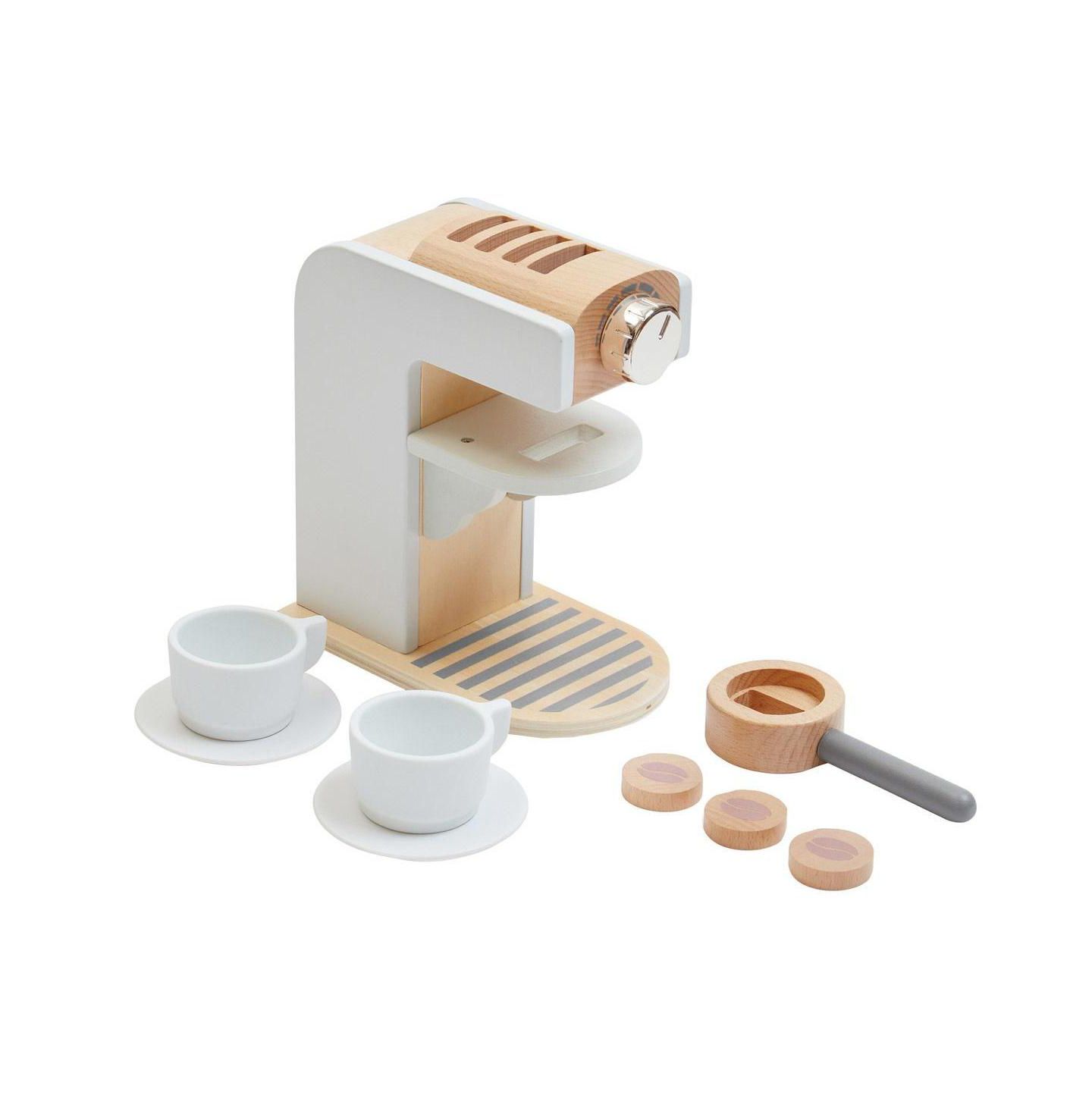Детские игрушки Kaplan Early Learning Coffee Maker, цвет: Белый — фото 1