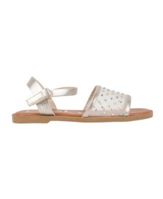 Little Girls Sparkly Fashion with Rhinestone Sandals