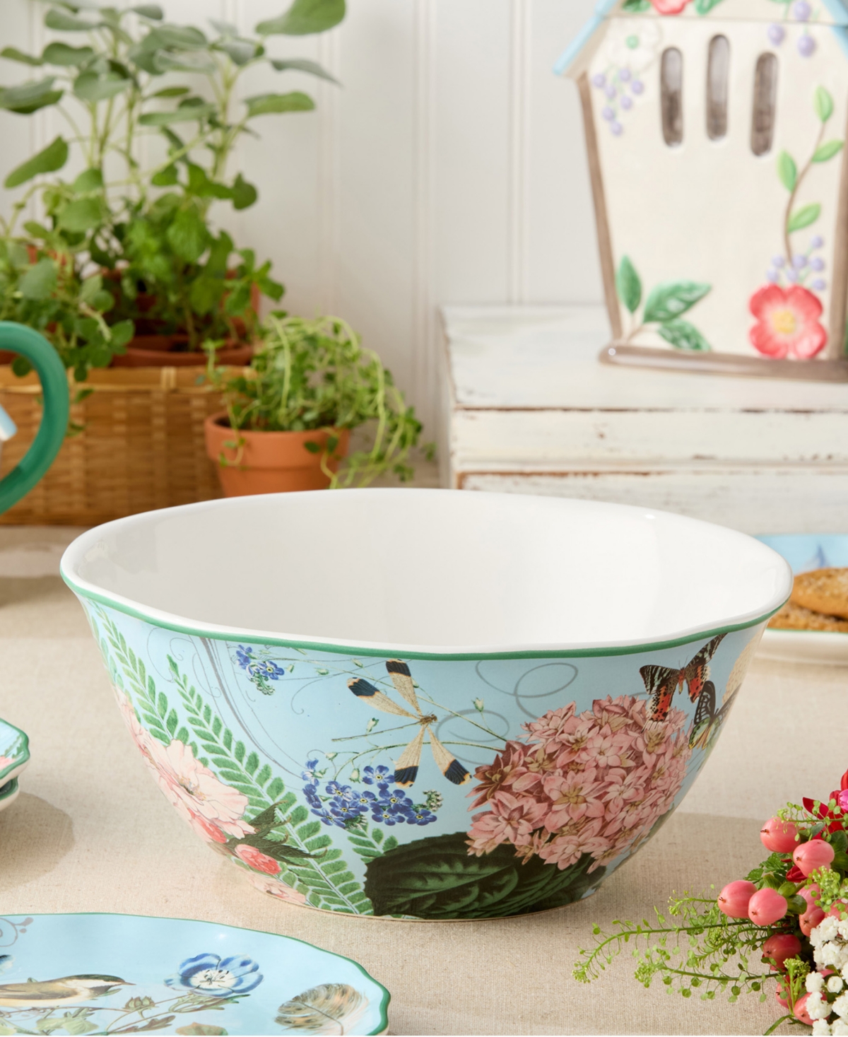 Certified International Flora Deep Bowl In Miscellaneous