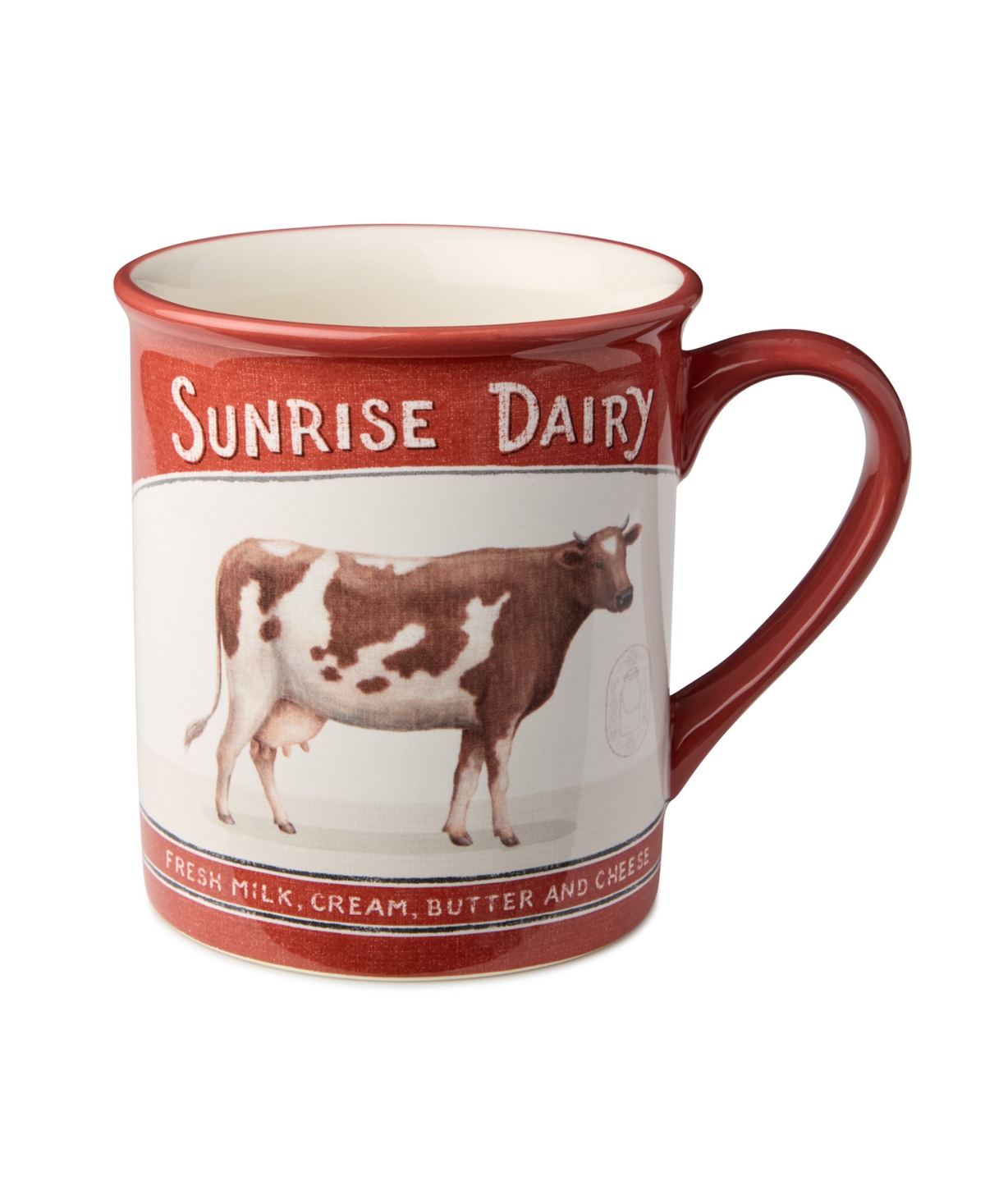 Certified International Vintage Farm Mugs, Set Of 4 In Miscellaneous