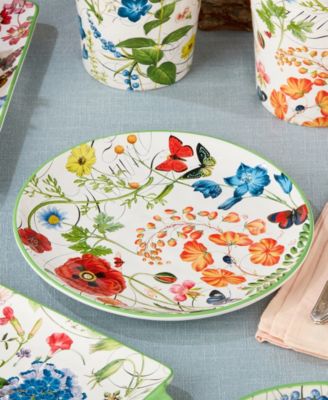 Greenhouse Dinner Plates, Set of 4, Service for 4