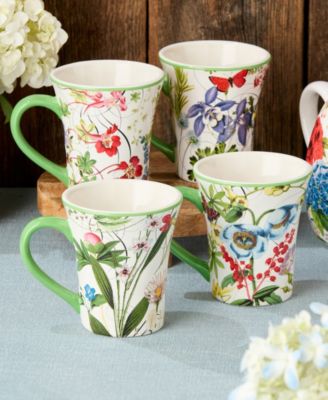 Greenhouse Mugs, Set of 4