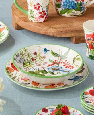 Greenhouse Soup Bowls, Set of 4, Service for 4