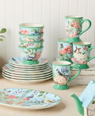 Flora 16-Pc. Dinnerware Set, Service for 4