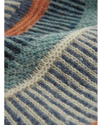 Women's Statement Stripe Donegal Wool Sweater