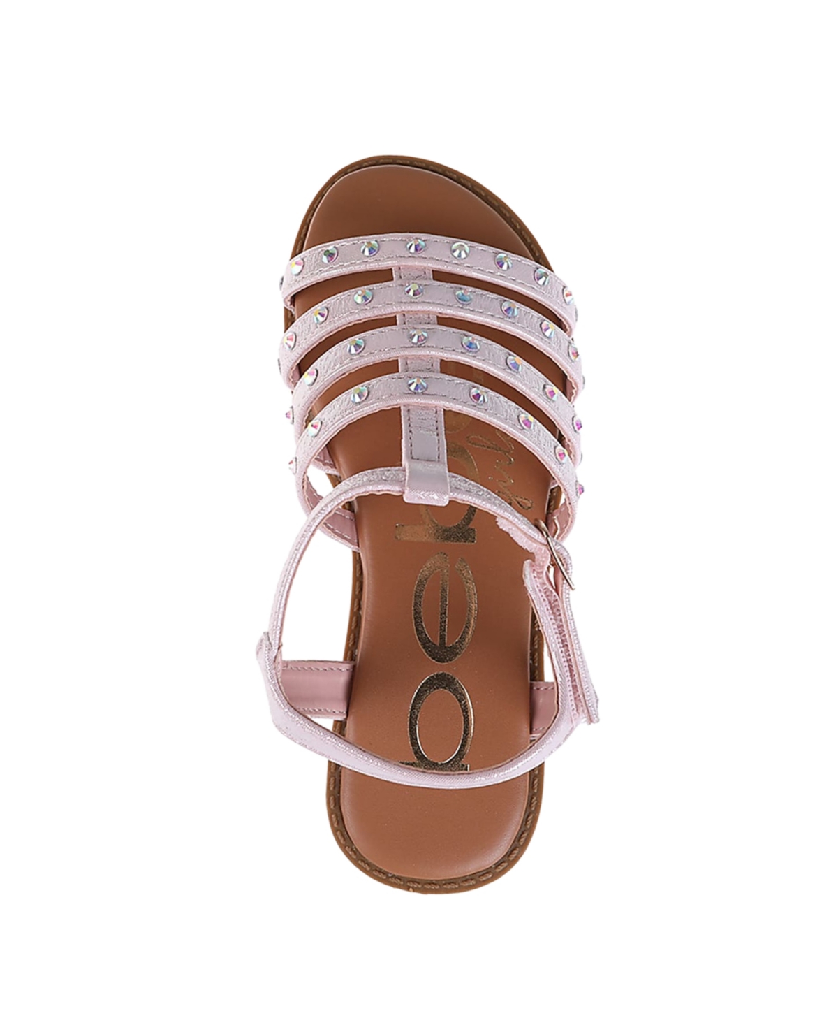 Bebe Little Girls Sparkly And Stylish Fashion Sandals In Pink