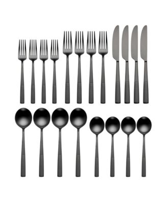 Lenox Modulus Satin 20-Pc. Flatware Set, Service for 4 - Macy's