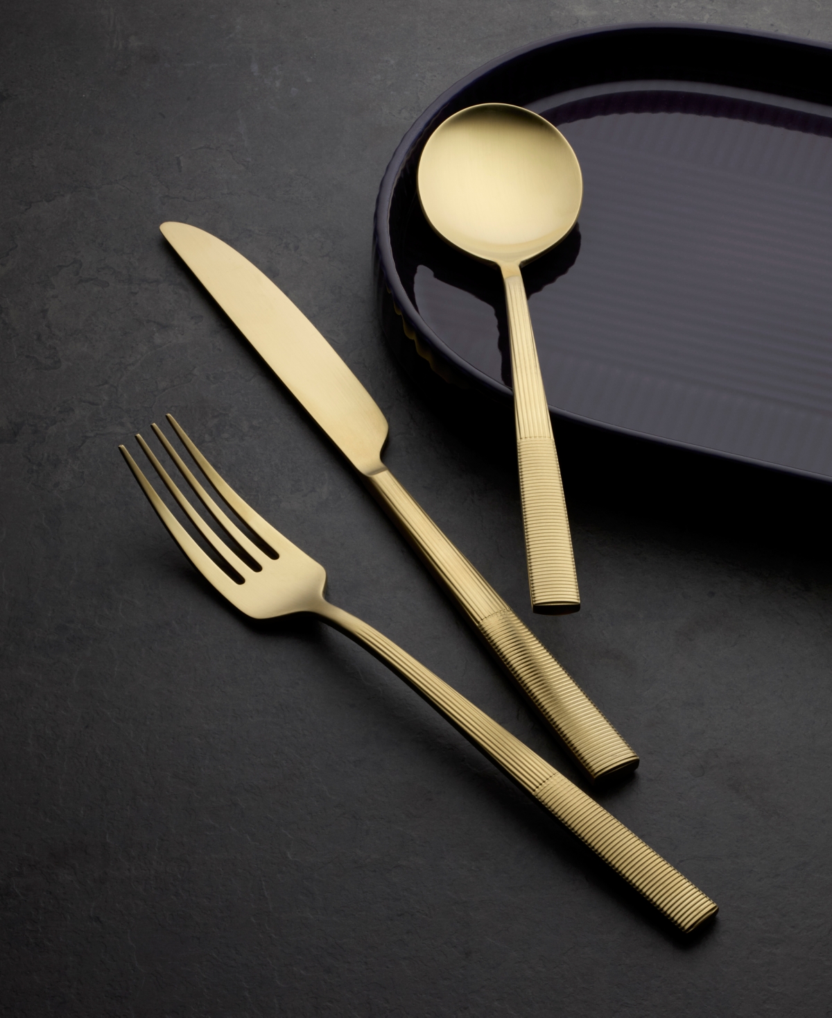 Lenox Modulus Satin 20-pc. Flatware Set, Service For 4 In Gold