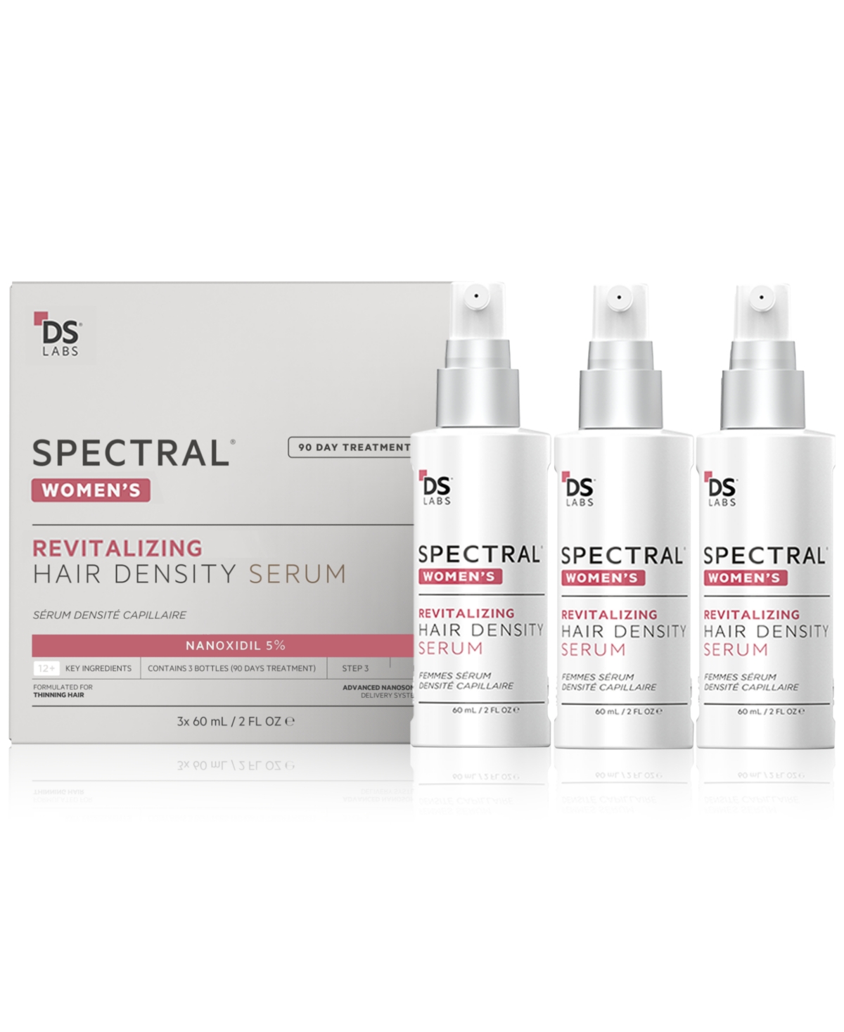 Spectral.csf Revitalizing Serum For Women With Nanoxidil 5%, 3-Month Supply