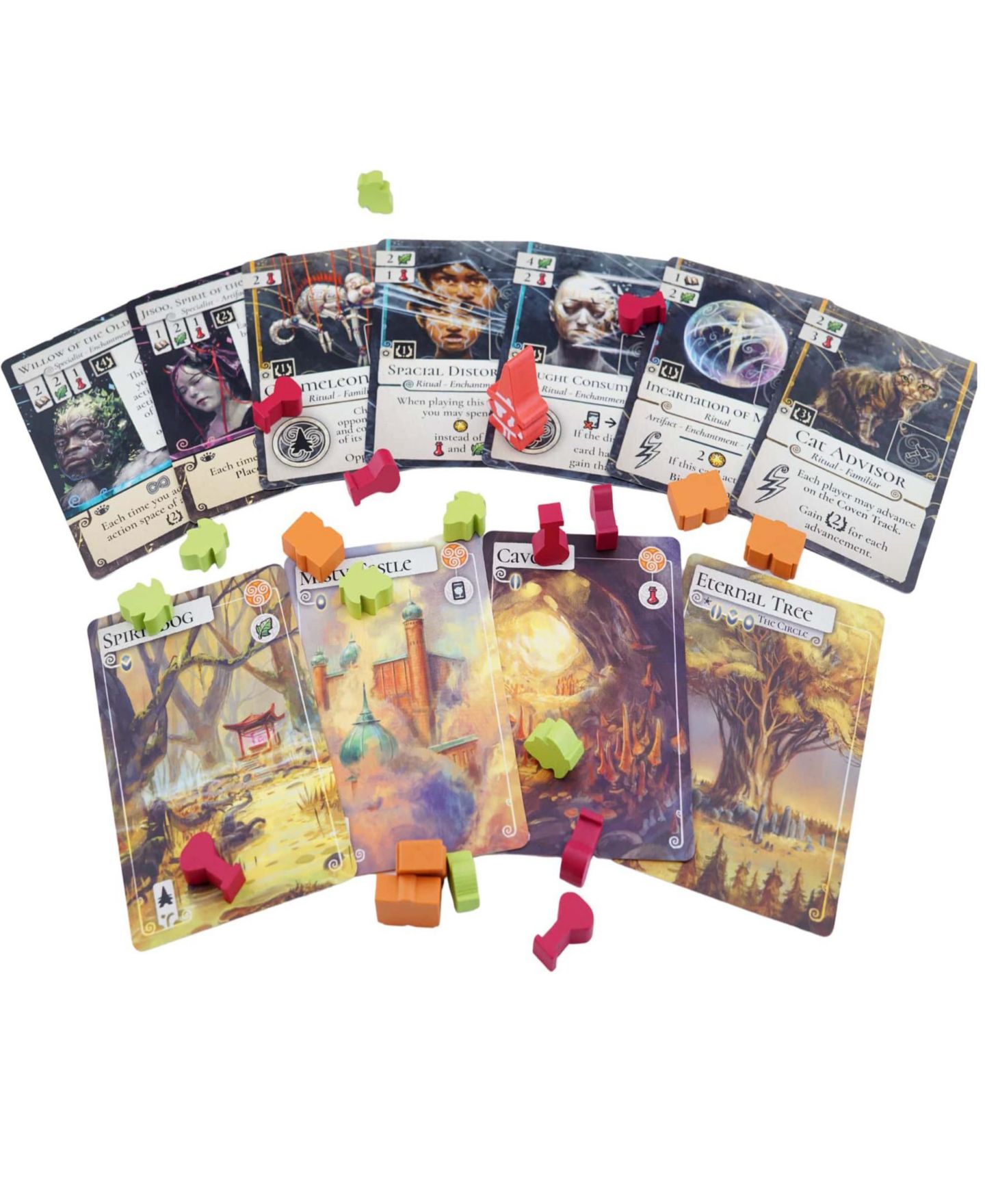 Детская настольная игра Surfin Meeple Evenfall Strategy Board Game — фото 3