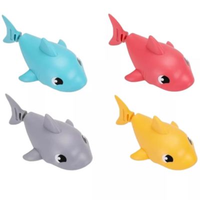 Toddler Wind-Up Floating Shark Bath Toys – 12PCS Colorful Swimming Sharks, Interactive & Battery-Free Water Play Set Bath, Pool & Summer Fun