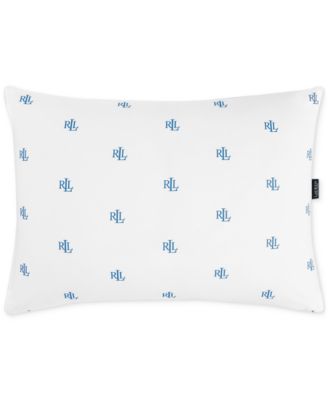 Logo Medium Density Down Alternative Pillow, Standard/Queen