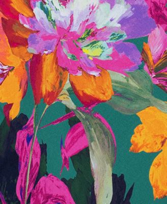 Petite One-Shoulder Chiffon Fit & Flare Gown