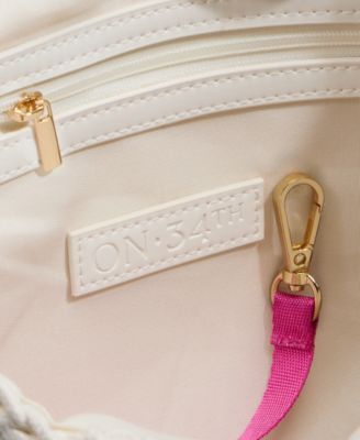 Crochet Medium Tote Bag, Exclusively at Macy's