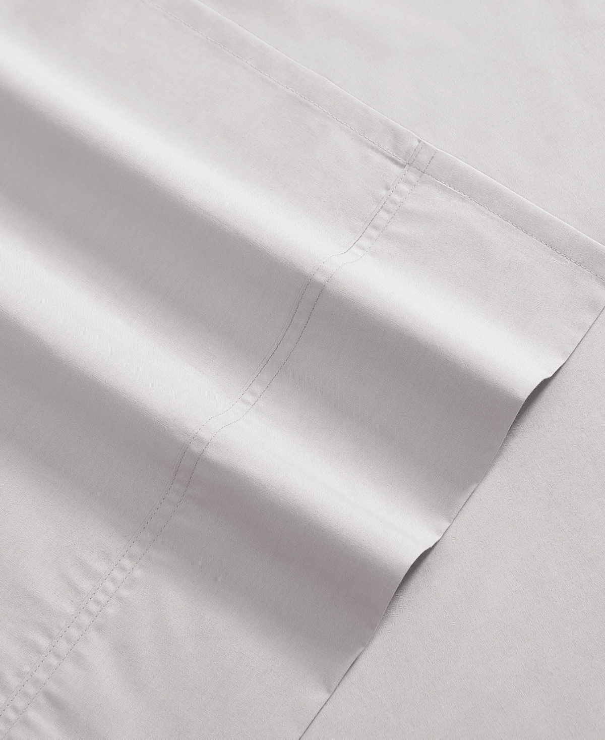 Tommy Hilfiger Solid 200-thread Count Cotton Percale 4-pc. Sheet Set, King In Rocky Gray