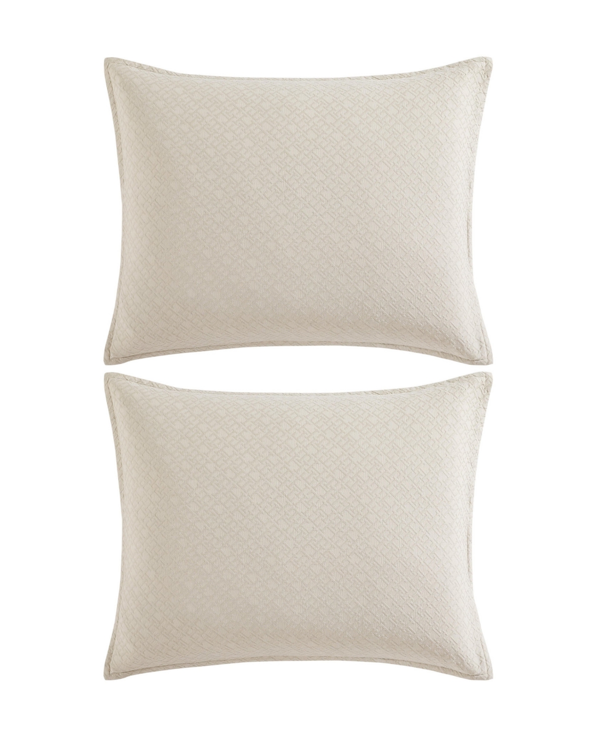 Tommy Hilfiger Monogram Matelasse Duvet Cover Set In Khaki