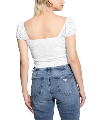 Women's Eliane Off-The-Shoulder Cropped Top