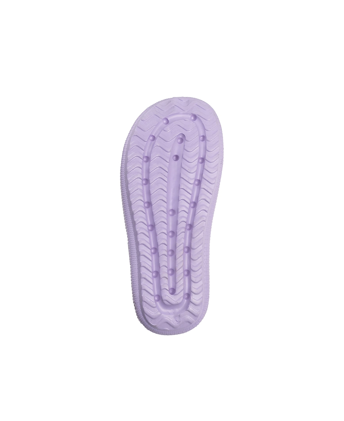 Bebe Little And Big Girls Trendy And Comfortable Summer Platform Slides In Lilac