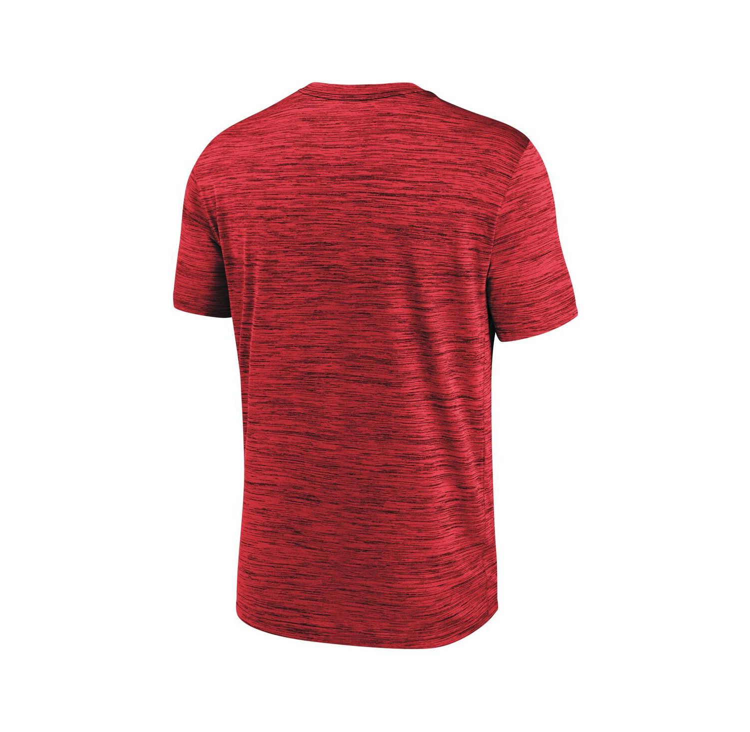 Men's Red Texas Rangers Authentic Collection Velocity Performance Practice T-Shirt