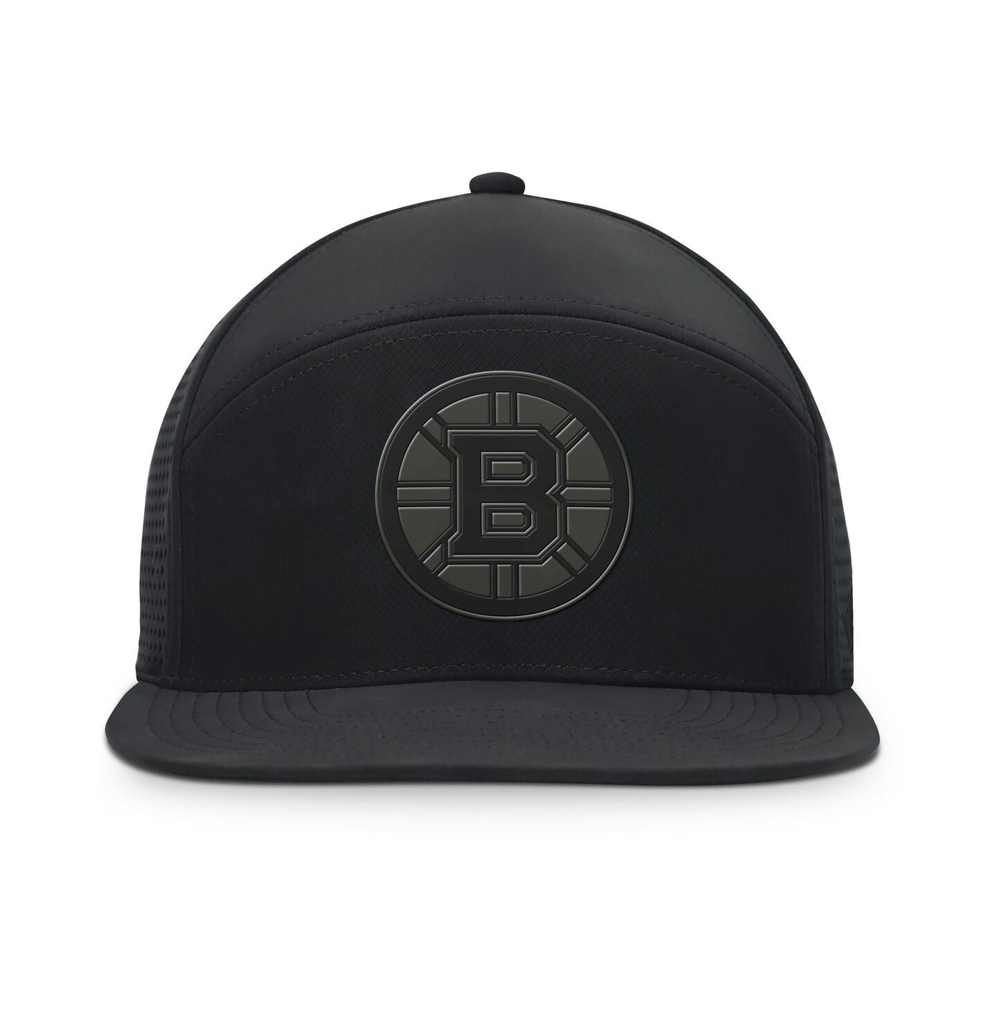 Мужская кепка Fanatics Black Boston Bruins Front Office Adjustable Hat — фото 3