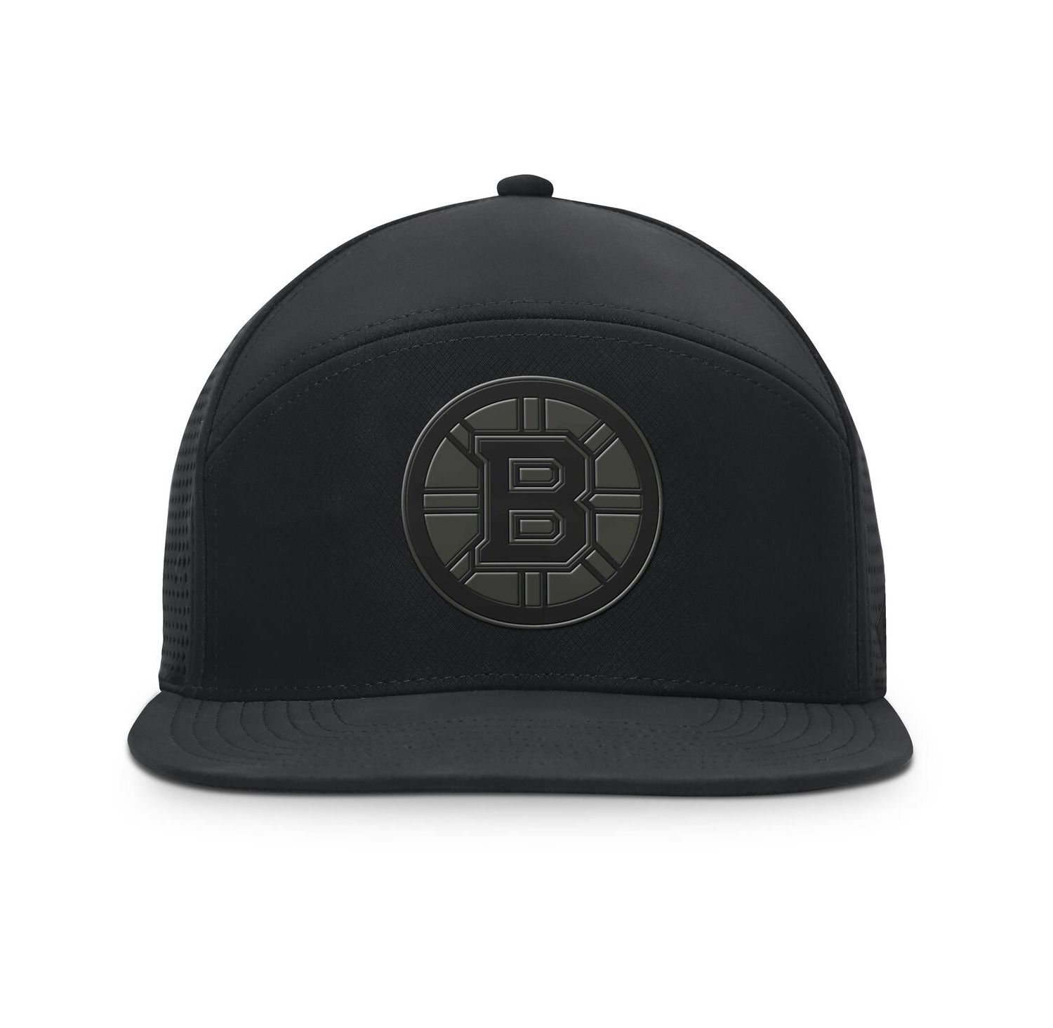 Men's Black Boston Bruins Front Office Adjustable Hat