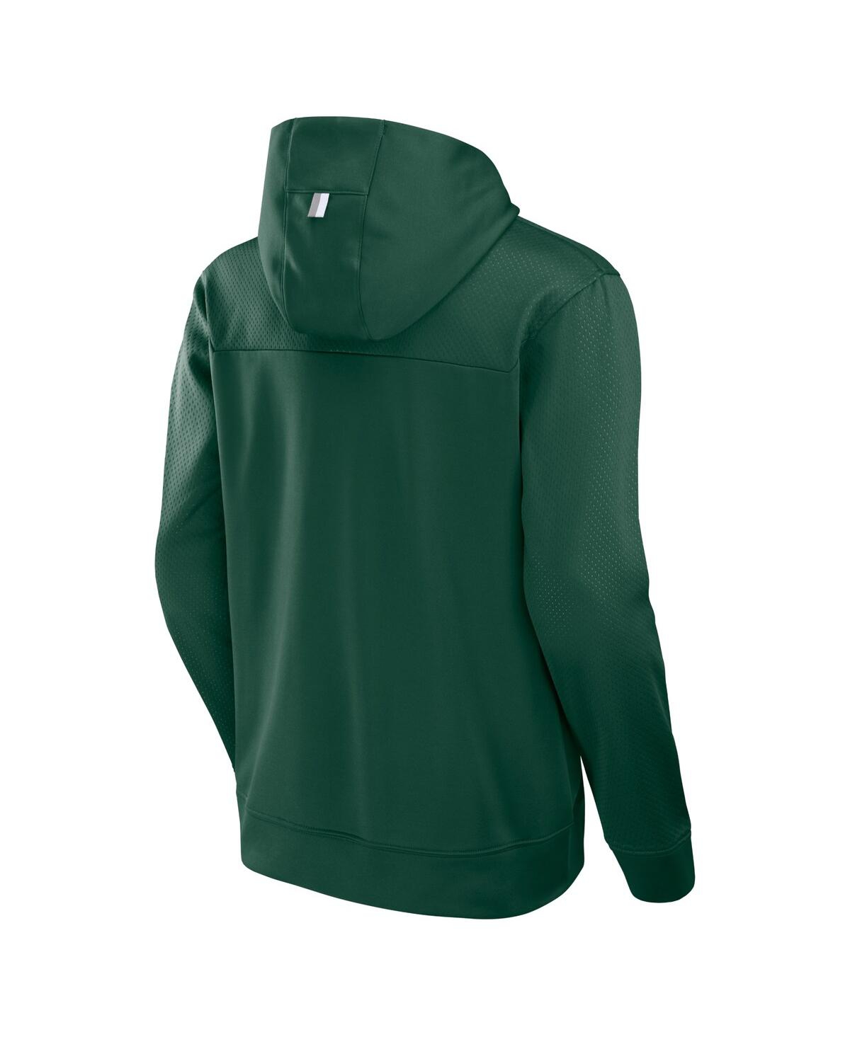 Fanatics Men's  Green Michigan State Spartans On The Ball Pullover Hoodie In Green