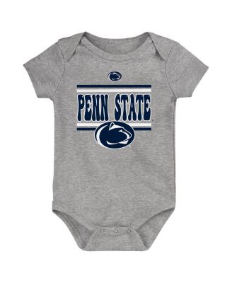 Newborn Navy Penn State Nittany Lions Sunday Comics Bodysuit 3-Pack
