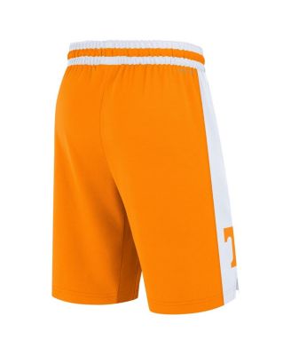 Men's Tennessee Orange Tennessee Volunteers Road Replica Performance Basketball Shorts