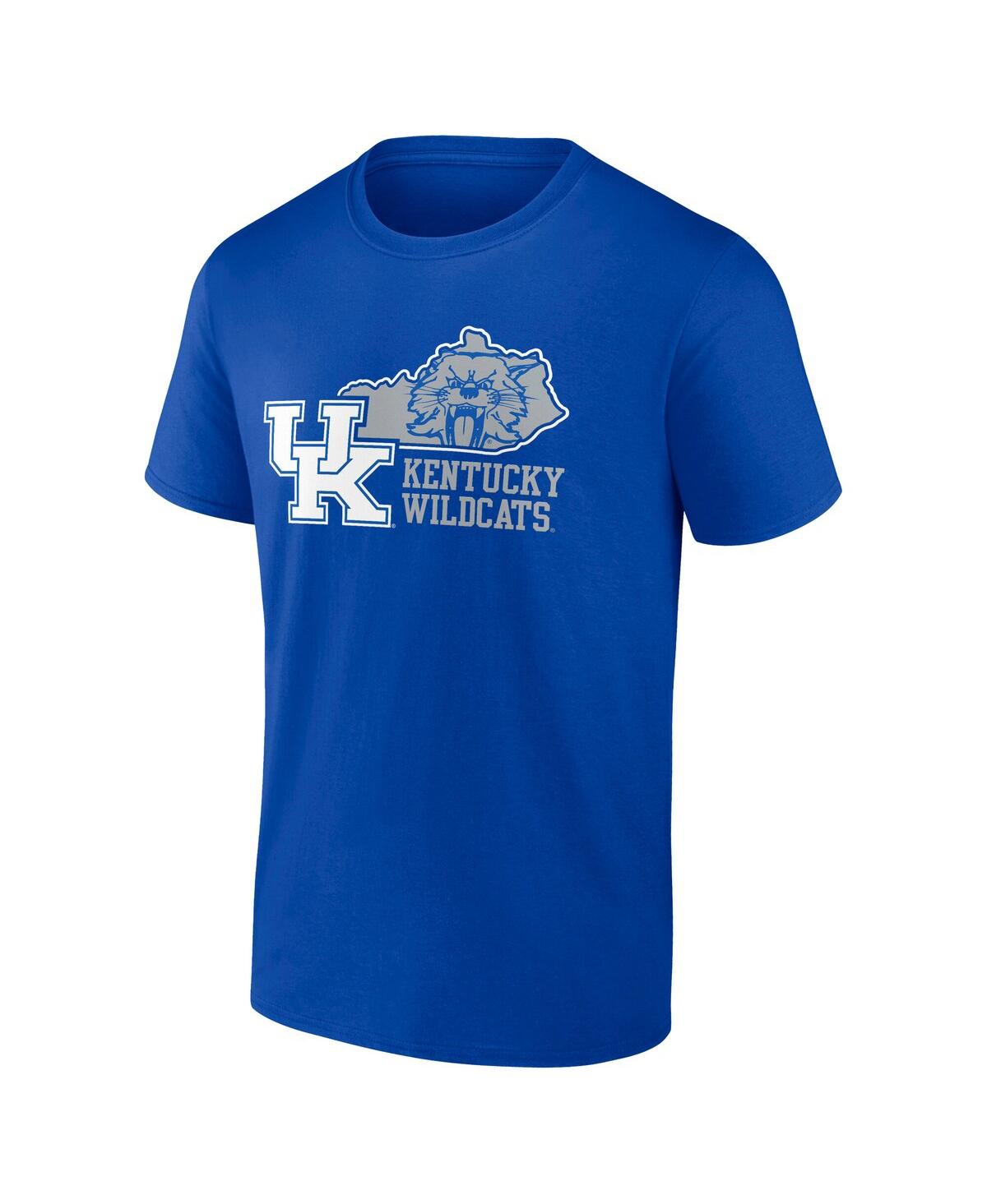 Fanatics Men's Royal Kentucky Wildcats State Lock In T-shirt
