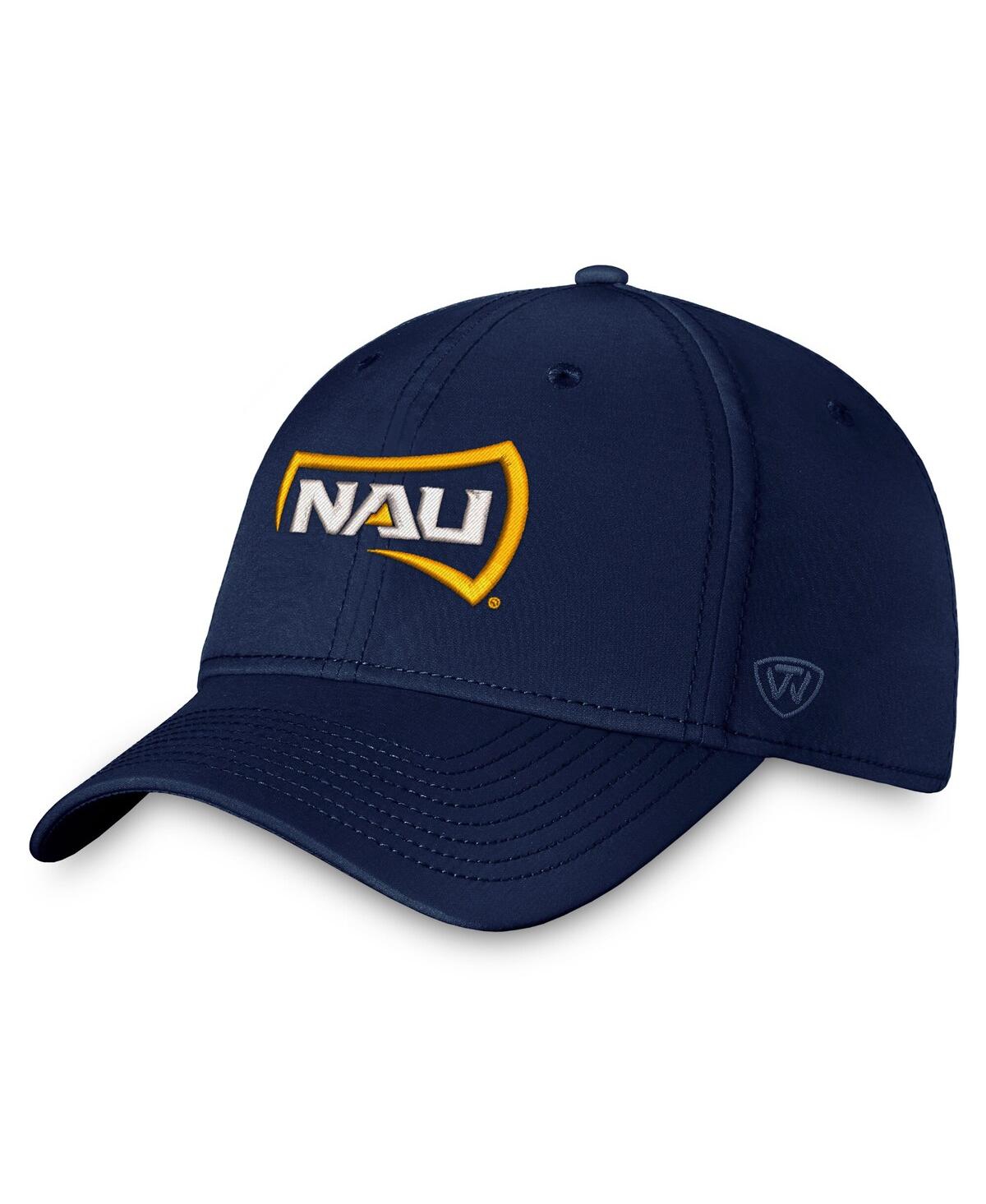Top Of The World Men's True Navy Northern Arizona Lumberjacks Reflex Flex Hat In True Navy
