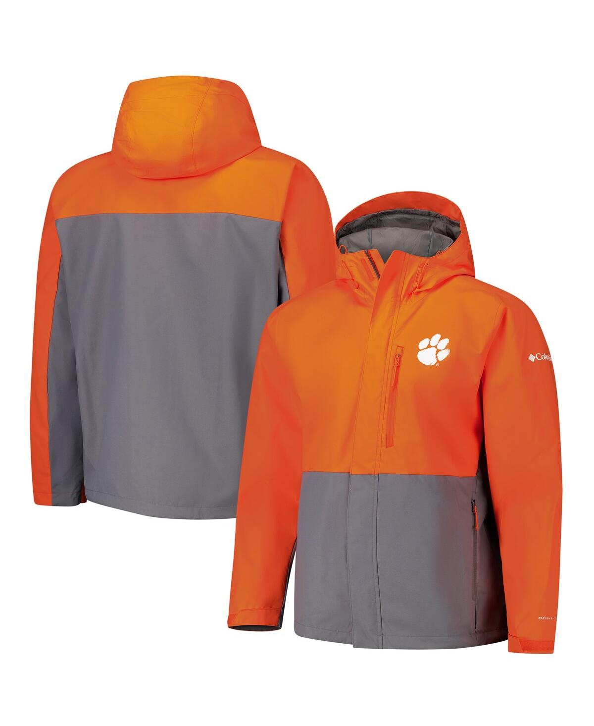 Men's Orange Clemson Tigers Field Bound Omni-Tech Full-Zip Jacket - Orange