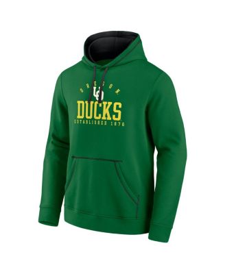 Men's Green Oregon Ducks Toppler Fleece Pullover Hoodie