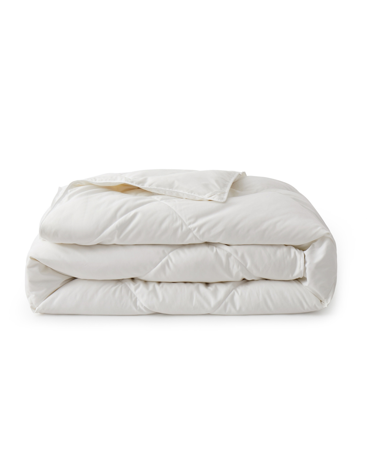 Unikome Ultra Soft Lightweight Goose Down Feather Fiber Comforter, Full/queen In White