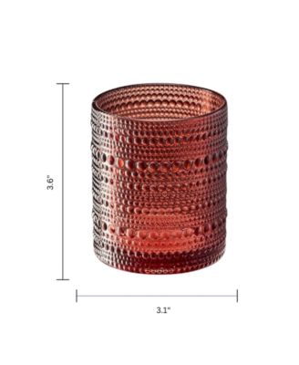 Khen Hobnail Beaded Highball Tumbler, Set of 6