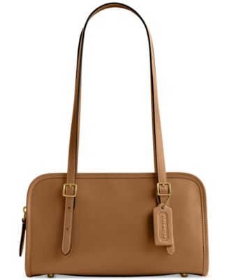 Swing Zip Small Leather Shoulder Bag