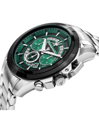 Men's Chronograph Stainless Steel Watch, 45mm