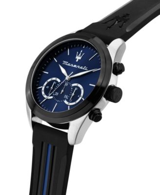 Men's Chronograph Satin Stainless Steel Watch, 45mm