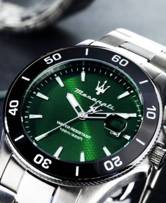 Men's Date Stainless Steel Watch, 43mm