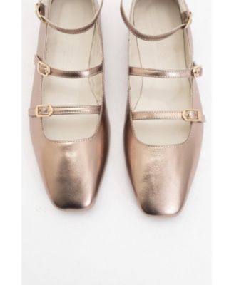 Serena Leather Mary Jane Flats